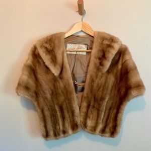 Vintage Eaton’s Mink Fur Stole - Fits M